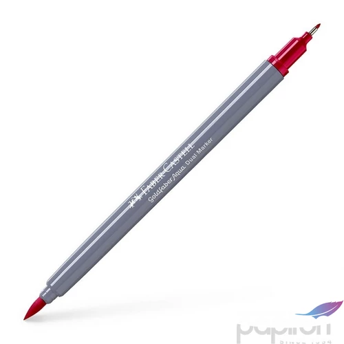 Faber Castell művész filctoll AG-Kétvégű aquarell filctoll kármin 126 Goldfaber Aqua