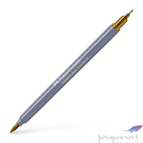 Faber Castell művész filctoll AG-Kétvégű aquarell filctoll okkerzöld 269 Goldfaber Aqua