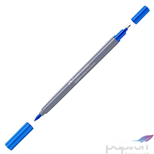 Faber Castell művész filctoll AG-Kétvégű aquarell filctoll phthalo kék 110 Goldfaber Aqua