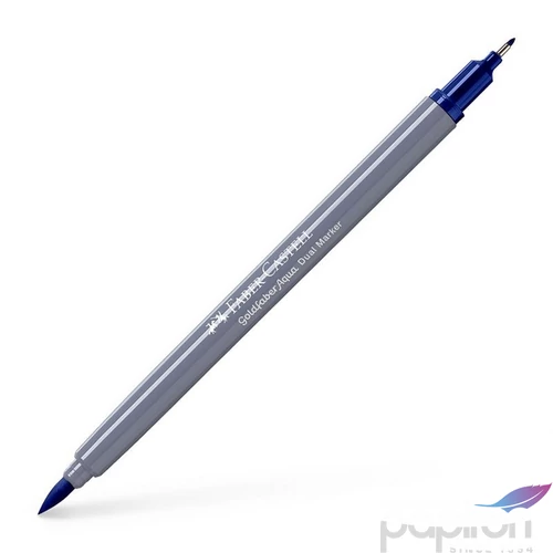 Faber Castell művész filctoll AG-Kétvégű aquarell filctoll pirosos spirálkék 151 Goldfaber Aqua