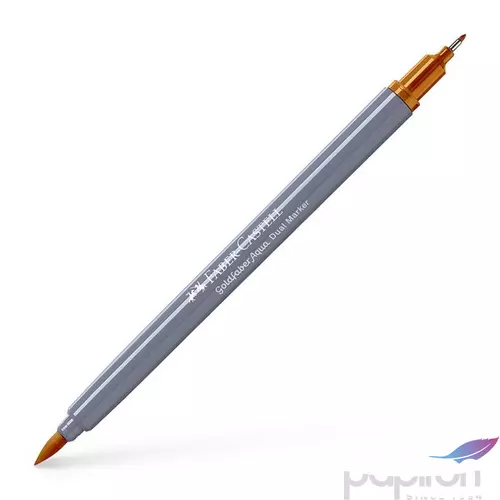 Faber Castell művész filctoll AG-Kétvégű aquarell filctoll világos okkersárga 183 Goldfaber Aqua