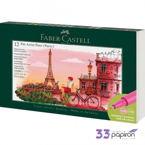 Faber Castell művész filctoll Paris