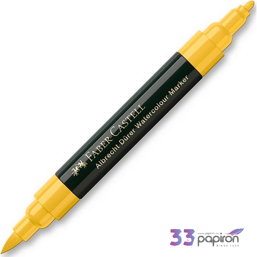Faber-Castell művészfilc Akvarell Albrecht Dürer kétvégű 109 sötét krómsárga 160409