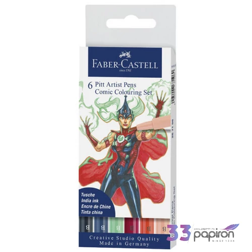 Faber-Castell művészfilc szett 6db 267196