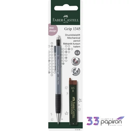 Faber Castell nyomósiron 0,5mm Töltőceruza GRIP 1345 133496