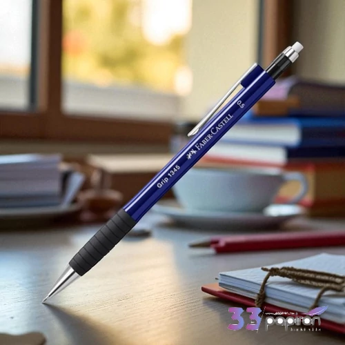 Faber Castell nyomósiron 0,5mm Töltőceruza GRIP 1345 sötétkék 134555