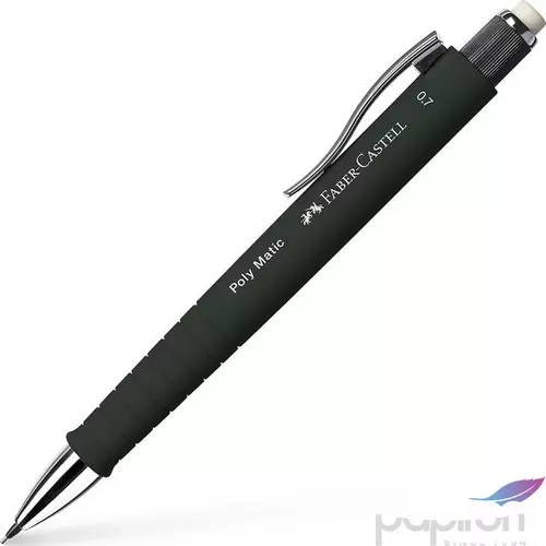 Faber-Castell nyomósiron 0,7 POLY MATIC fekete 133353