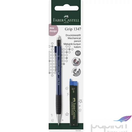 Faber Castell nyomósiron 0,7mm Töltőceruza GRIP 1347