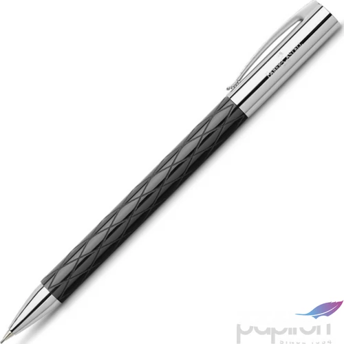 Faber-Castell nyomósiron FC-Töltőceruza Ambition nemesgyanta test Rhombus fekete csavar mechanikával 13890