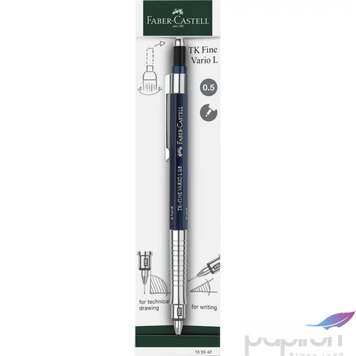 Faber Castell nyomósiron Töltőceruza 0,5mm TK-FINE VARIO L indigókék 2024