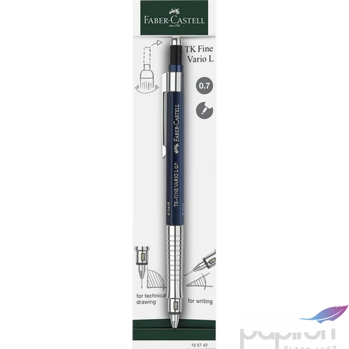 Faber Castell nyomósiron Töltőceruza 0,7mm TK-FINE VARIO L indigókék 2024