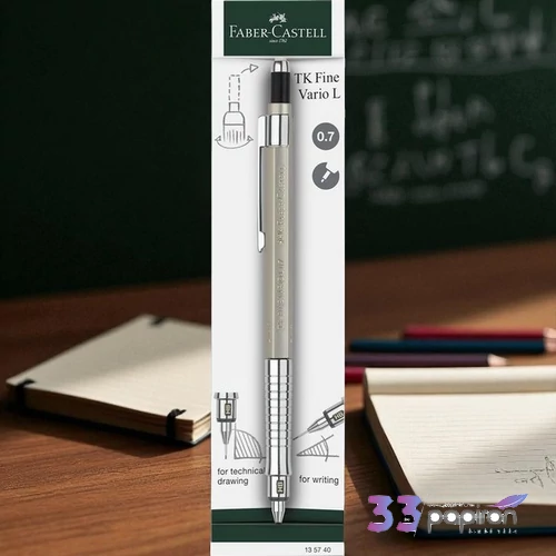 Faber Castell nyomósiron Töltőceruza 0,7mm TK-FINE VARIO L pezsgő arany 2024 135740
