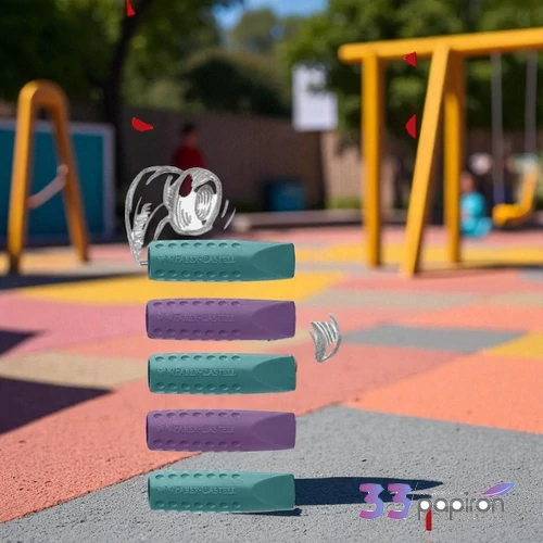 Faber Castell radír GRIP RollOn 5db-os lila/óceánkék BL. 2024