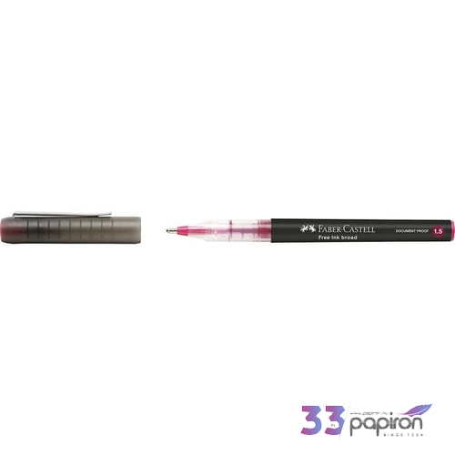 Faber-Castell rollertoll 0,7mm borvörös 348326