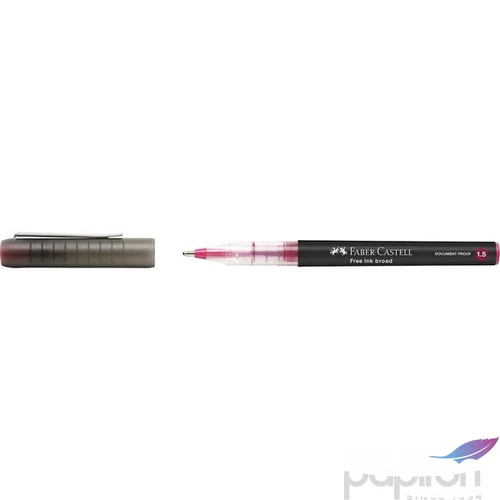 Faber-Castell rollertoll 0,7mm borvörös 348326
