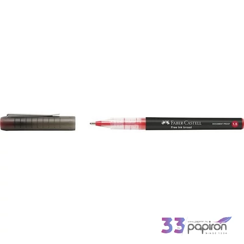 Faber-Castell rollertoll 0,7mm piros 348321