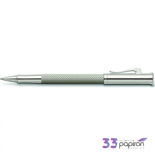 Faber Castell rollertoll ródiu GVFC Guilloche Ciselé ródium bevonatú világos szürke 146712