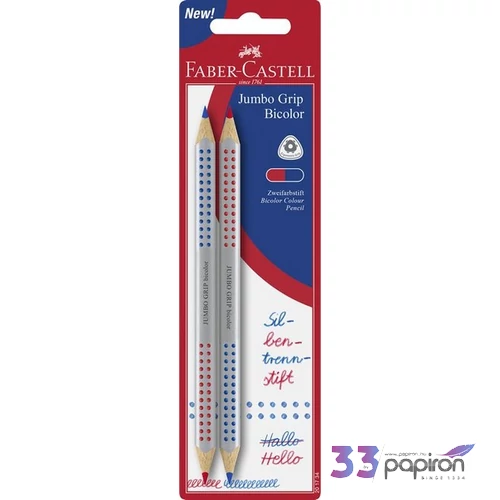 Faber-Castell színes ceruza 2db-os Grip Jumbo bicolor BL. 201734