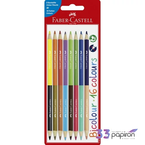 Faber Castell színes ceruza 8db-os bicolor BL.