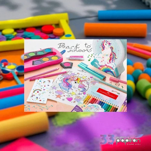 Faber Castell színes ceruza készlet 10+3db-os kastélyos UNIKORNIS 2024 FC111219