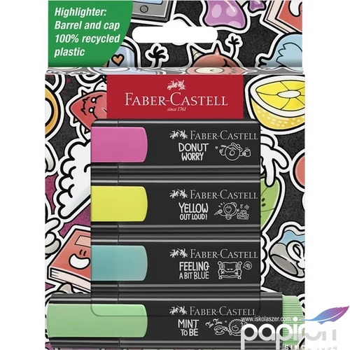 Faber Castell szövegkiemelő készlet 4db-os 1546 GRAFFITI 2024