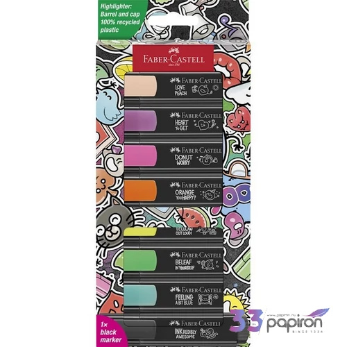 Faber Castell szövegkiemelő készlet 8db-os 1546 GRAFFITI 2024