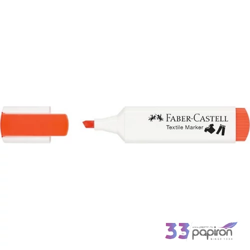 Faber Castell textilfilc neon narancs 1595091