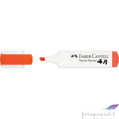 Faber Castell textilfilc neon narancs 1595091