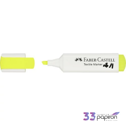 Faber Castell textilfilc neon sárga 159528