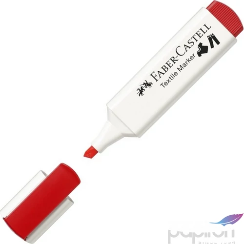 Faber Castell textilfilc piros 159522