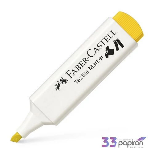 Faber Castell textilfilc sárga 159507