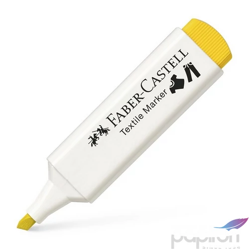 Faber Castell textilfilc sárga 159507