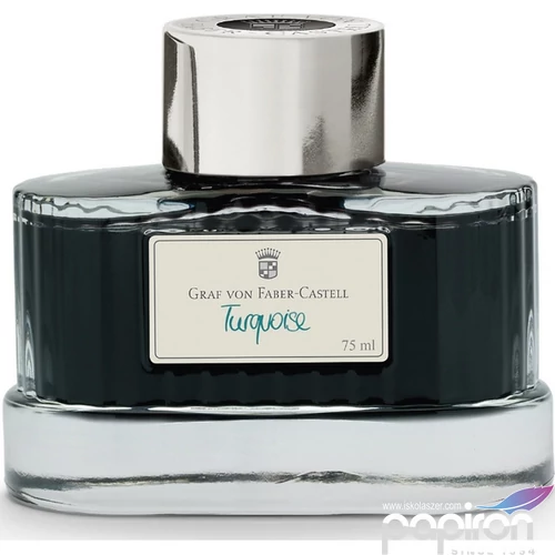 Faber Castell tinta GVFC üveges 75ml türkiz FC Graf von Faber-Castel 141010
