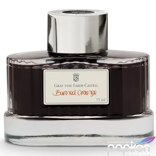 Faber Castell tinta üveges 75ml égetett narancs