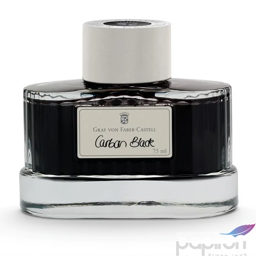 Faber Castell tinta üveges 75ml  feketeszén