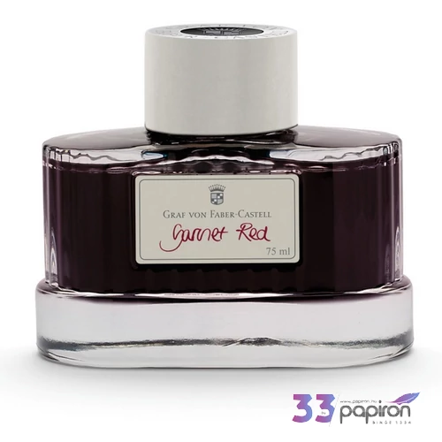Faber Castell tinta üveges 75ml gránátvörös