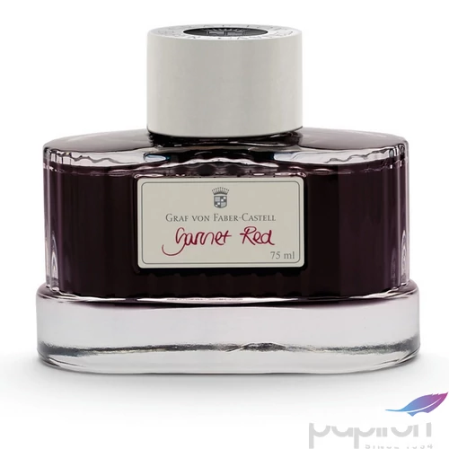 Faber Castell tinta üveges 75ml gránátvörös