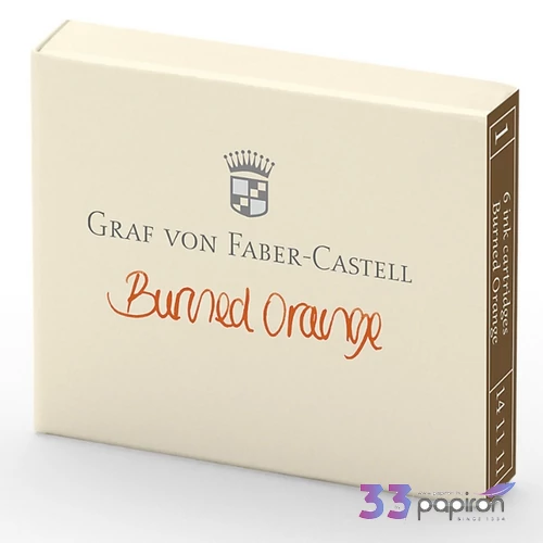 Faber Castell tintapatron GVFC 6db-os égetett narancs 141111