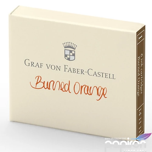 Faber Castell tintapatron GVFC 6db-os égetett narancs 