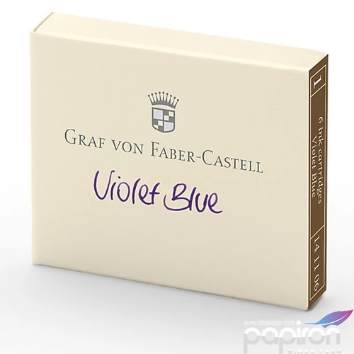Faber Castell tintapatron GVFC 6db-os lilás kék