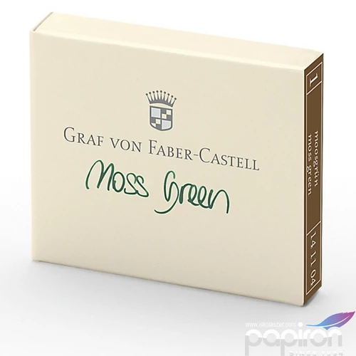 Faber Castell tintapatron GVFC 6db-os moha zöld