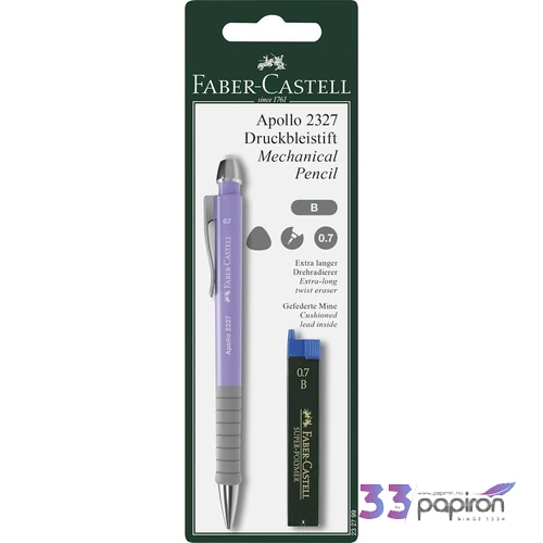 Faber-Castell töltőceruza 0,5m 0,5mm Apollo nyomósiron 2327 + hegy BL. Klf. 232799