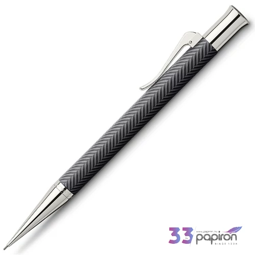 Faber Castell töltőceruza GVFC Guilloche Ciselé ródium bevonatú antracit csavar mechanikával 136730