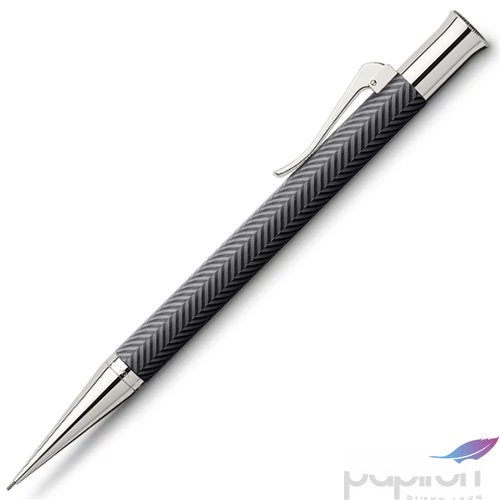 Faber Castell töltőceruza GVFC Guilloche Ciselé ródium bevonatú antracit csavar mechanikával