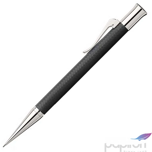 Faber Castell töltőceruza GVFC Guilloche ródium bevonatú fekete csavar mechanikával