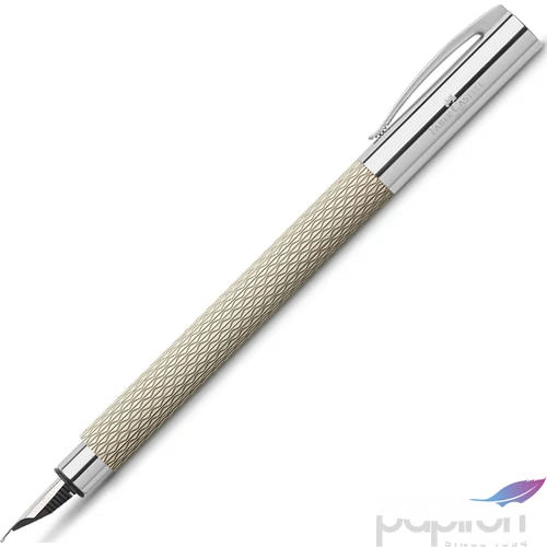 Faber-Castell töltőtoll Ambition OpArt nemesgyantatest fehér homok M 149620