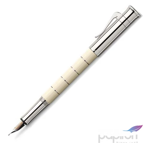 Faber Castell töltőtoll GVFC Classic Anello platina bevonatú elefántcsont F 145671