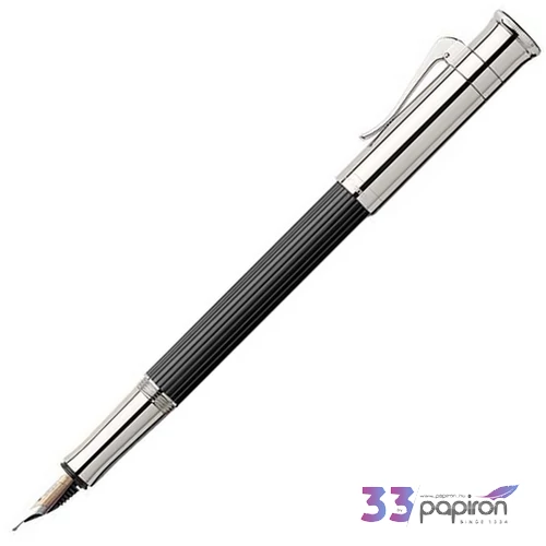 Faber Castell töltőtoll GVFC Classic Ebony platina bevonatú ébenfa F 145551