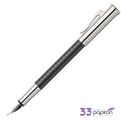 Faber Castell töltőtoll GVFC Guilloche Chevron ródium bevonatú M-es heggyel 146600