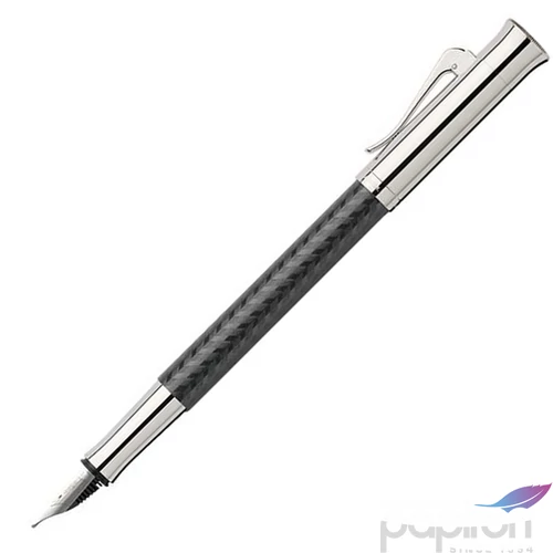 Faber Castell töltőtoll GVFC Guilloche Chevron ródium bevonatú M-es heggyel 146600